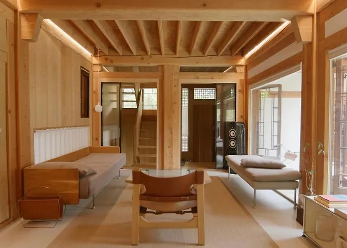 Pousada Hanok Accommodation-north Korea Mountain View, Vintage Furniture, Stylish Design, Emotional Accommodation, After Work Trip, Eupyeong Hanok Village *
