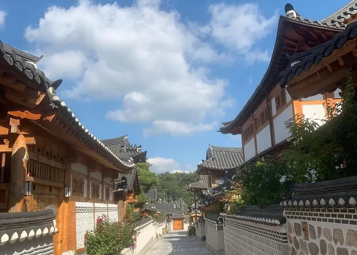 Villa Hanok Accommodation-north Korea Mountain View, Vintage Furniture, Stylish Design, Emotional Accommodation, After Work Trip, Eupyeong Hanok Village *