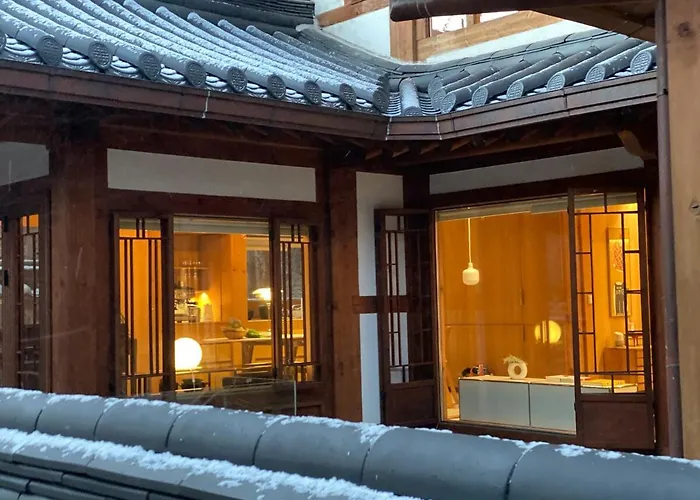 Hanok Accommodation-north Korea Mountain View, Vintage Furniture, Stylish Design, Emotional Accommodation, After Work Trip, Eupyeong Hanok Village *